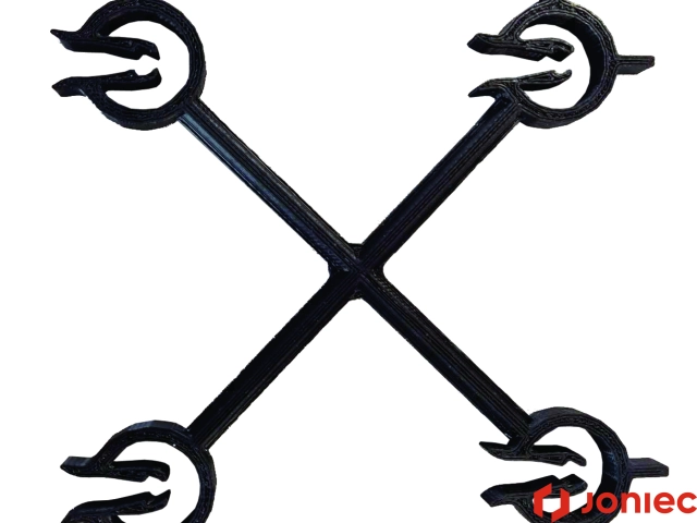 Steigbügel aus Kunststoff mit Rutenhaltern