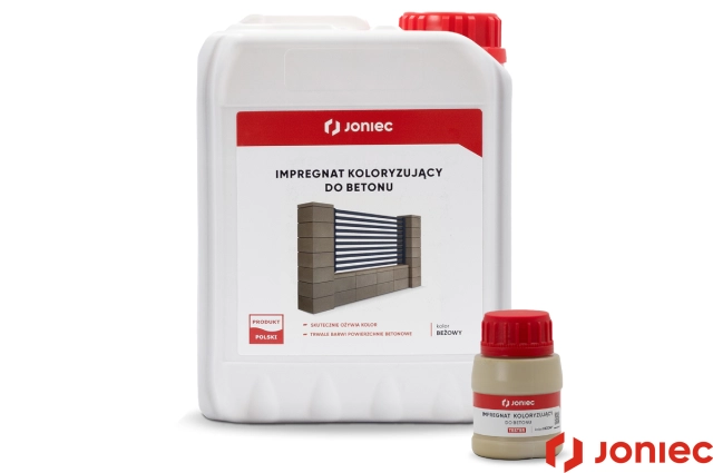 Farbimprägnierung für Beton