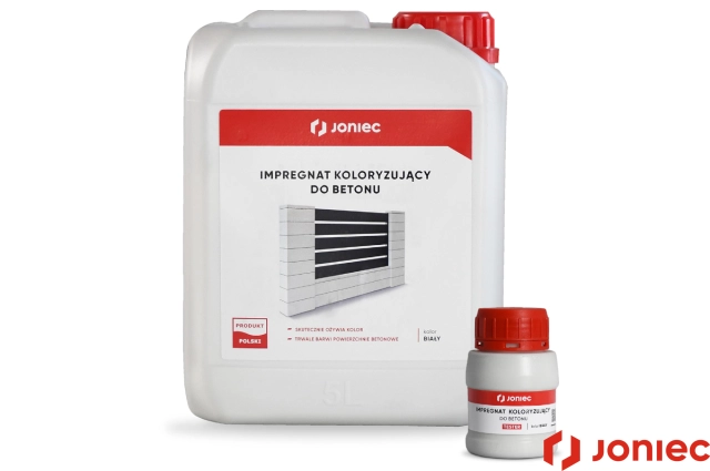 Farbimprägnierung für Beton
