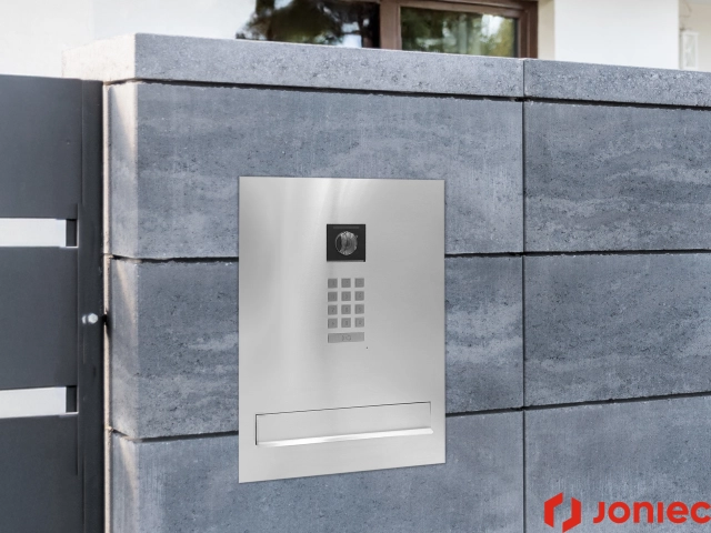 Briefkästen mit Video-Gegensprechanlage X